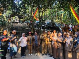 Bupati Gunungkidul Tinjau Program Gotong Royong di Padukuhan Doga, Kalurahan Nglanggeran